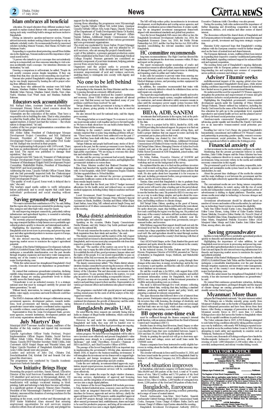 The Daily Capital News