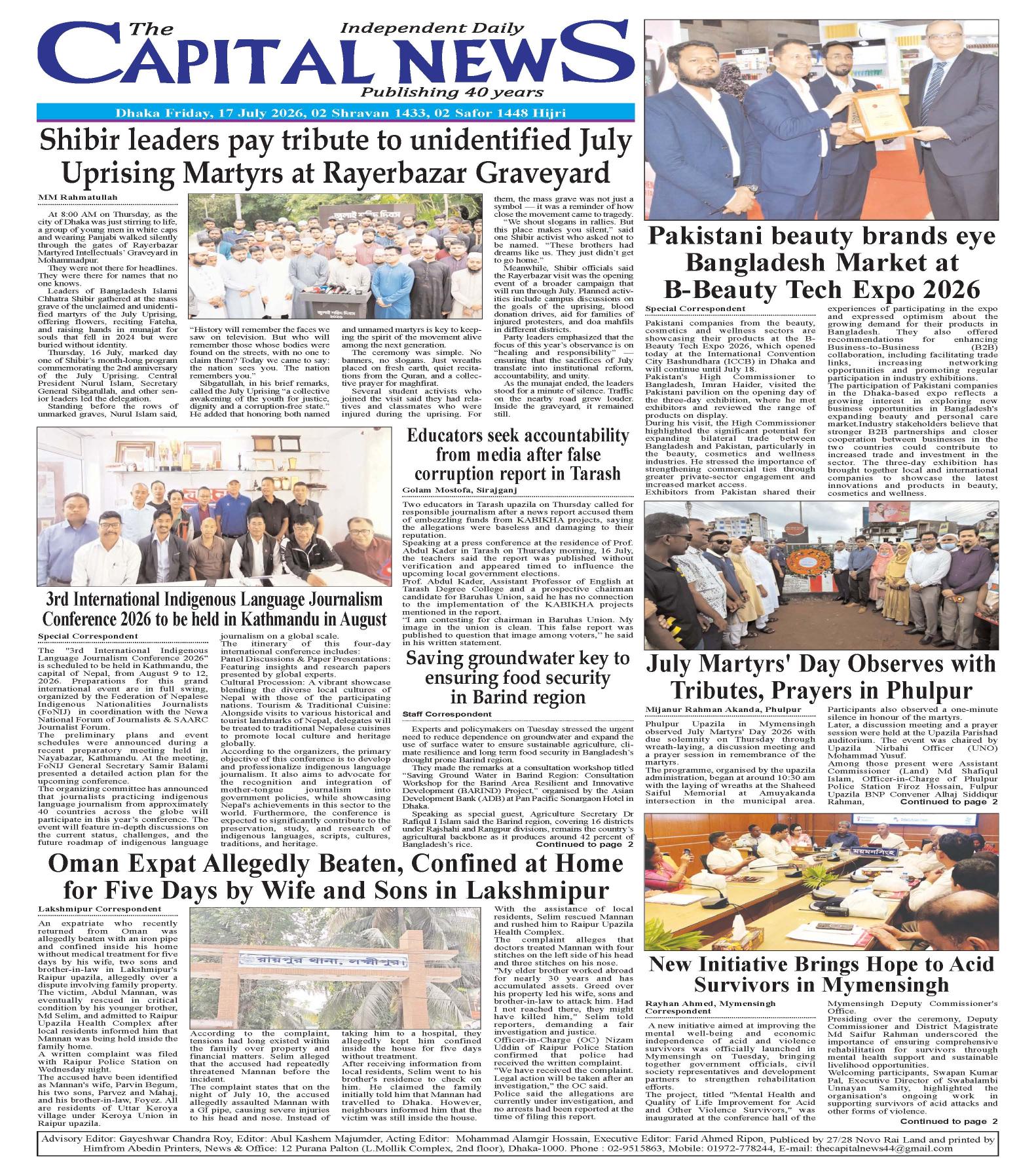 The Daily Capital News