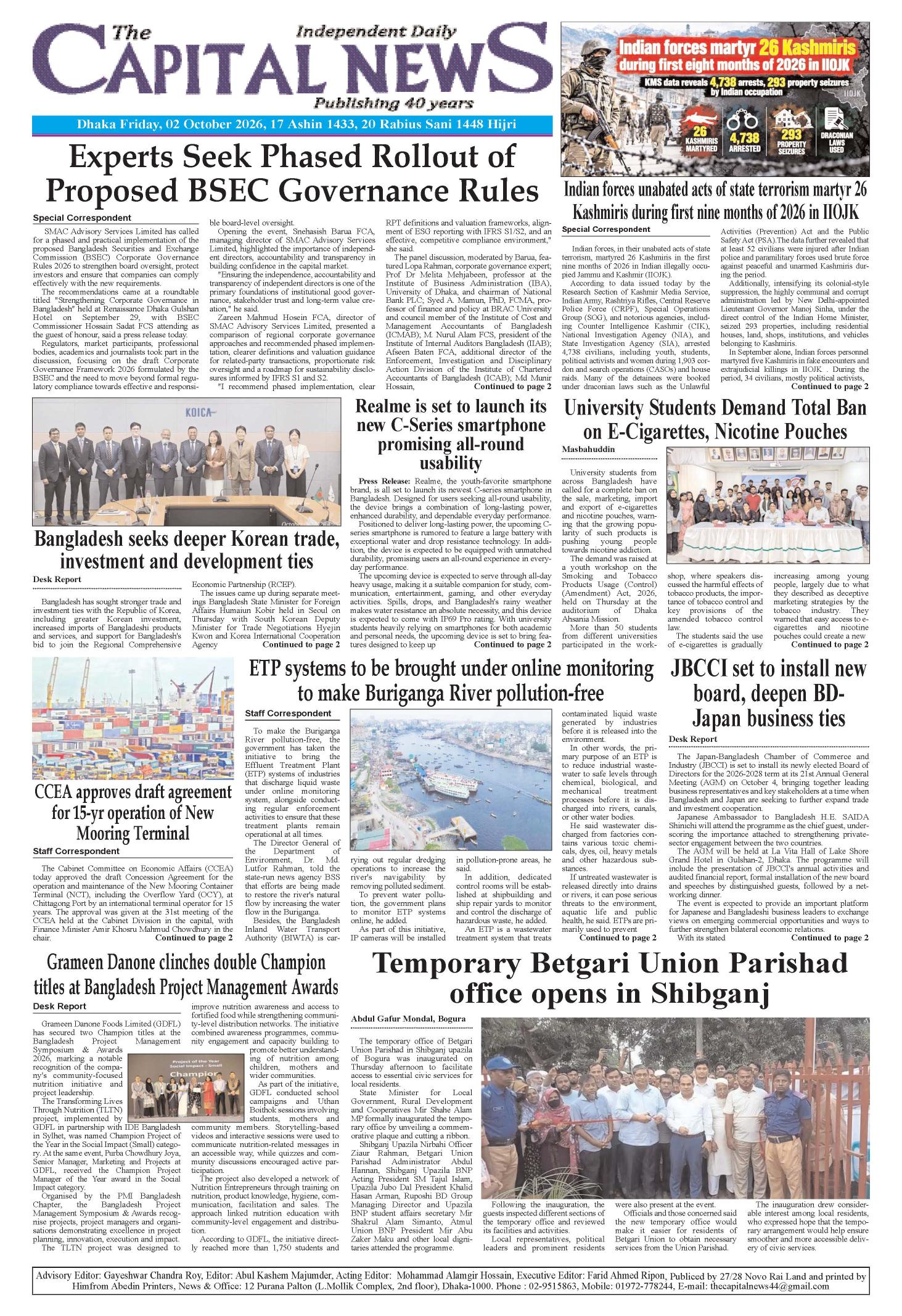 The Daily Capital News